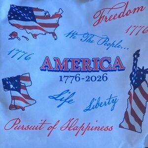 Patriotic Themed Women's Scarf